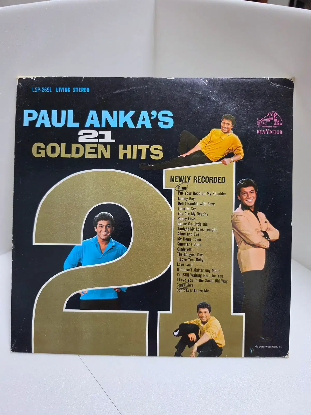 폴 앵카 (Paul Anka) - 21 Golden Hits LP | 브랜드 중고거래 플랫폼